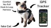 Wireless GPS Pet Chip Tracker for Realtime Pet Surveillance Security Size:XXL