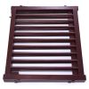 24 inch Pet Fence Suitable For Indoor Use Log Environmental Protection Material - Brown