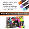 Dog Hair Dye 8 Color Dog Safe Hair Dye Non Toxic & Temporary Pet Hair Dye for Dogs